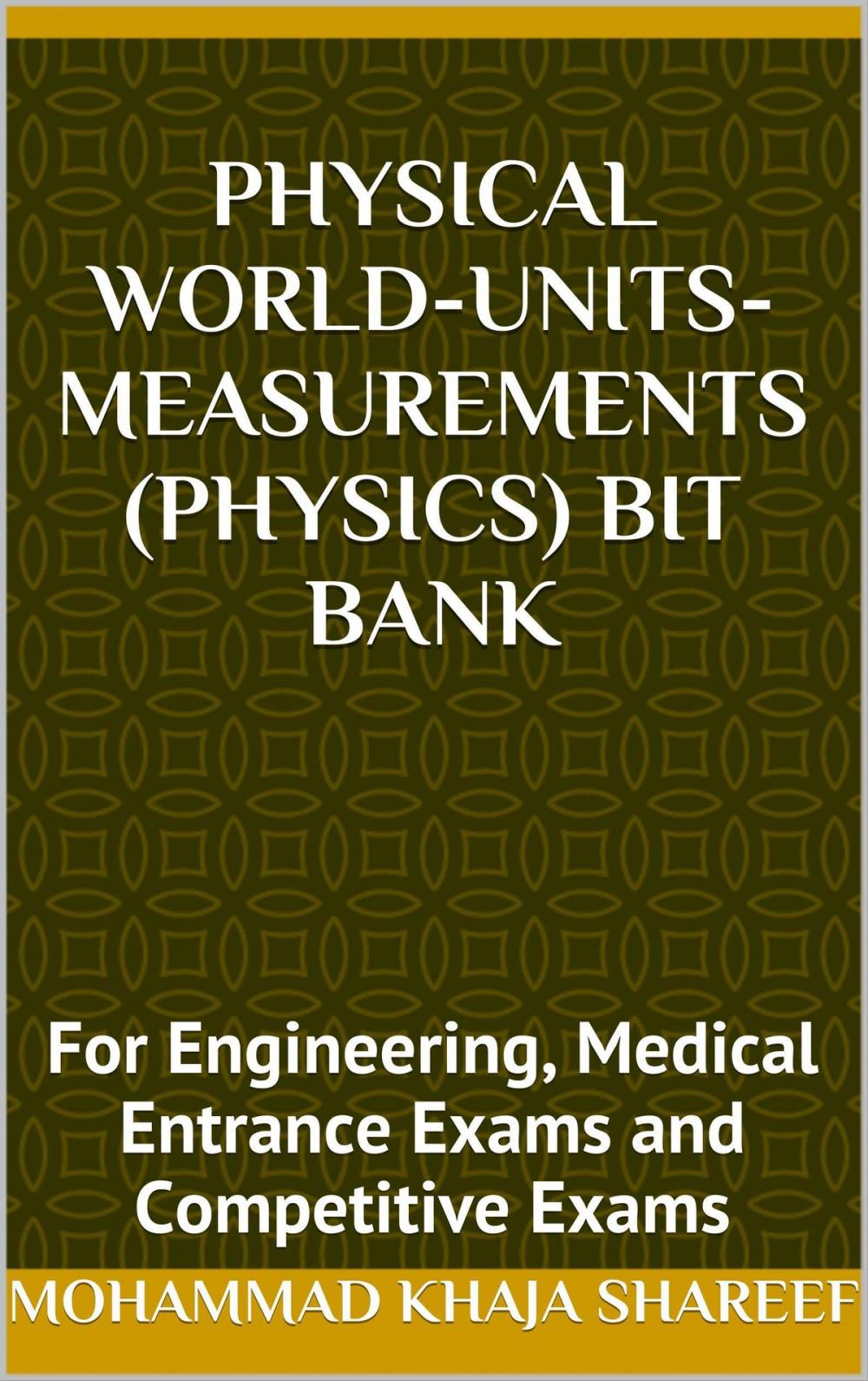 Big bigCover of Physical World-Units-Measurements (Physics) Bit Bank