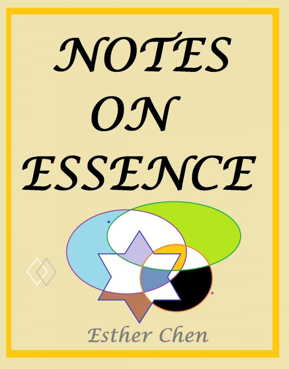 Big bigCover of Notes On Essence