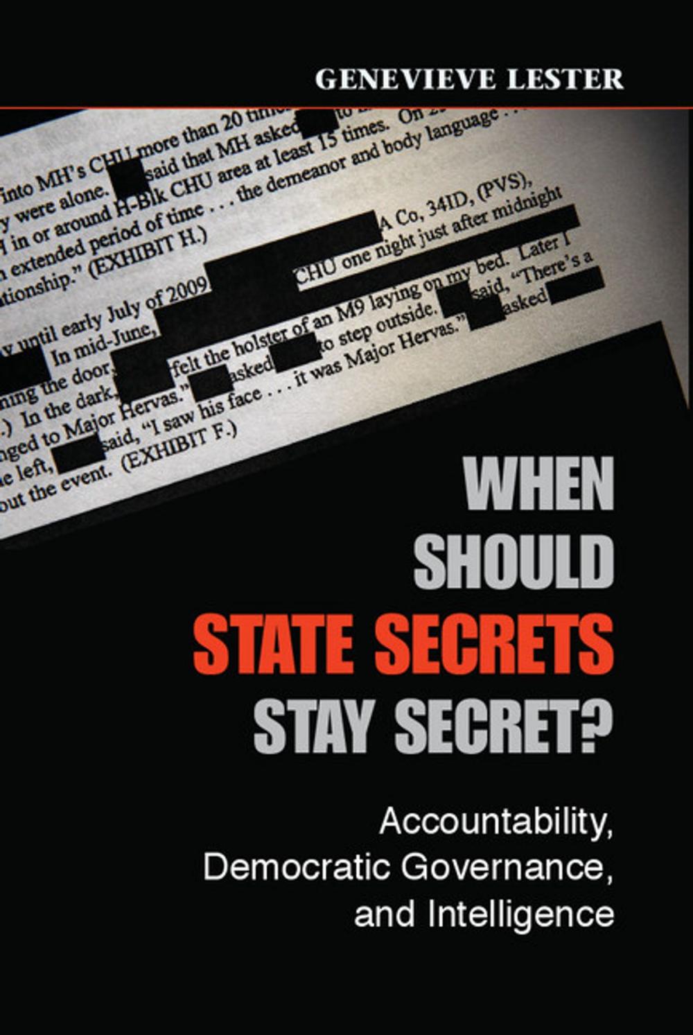 Big bigCover of When Should State Secrets Stay Secret?