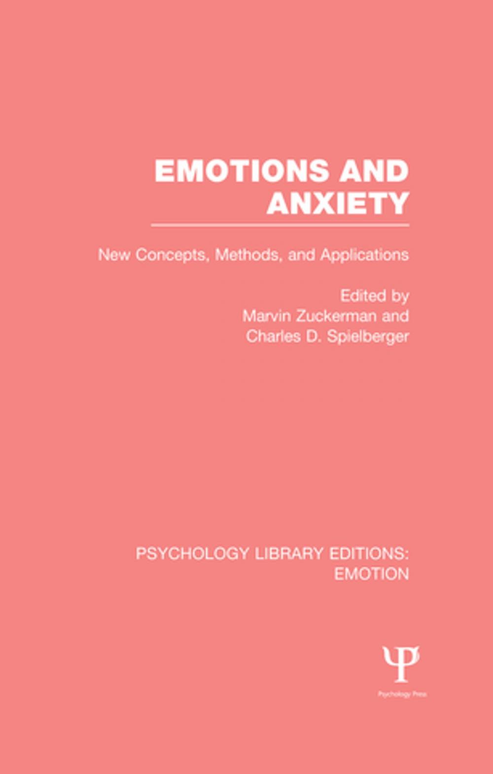 Big bigCover of Emotions and Anxiety (PLE: Emotion)