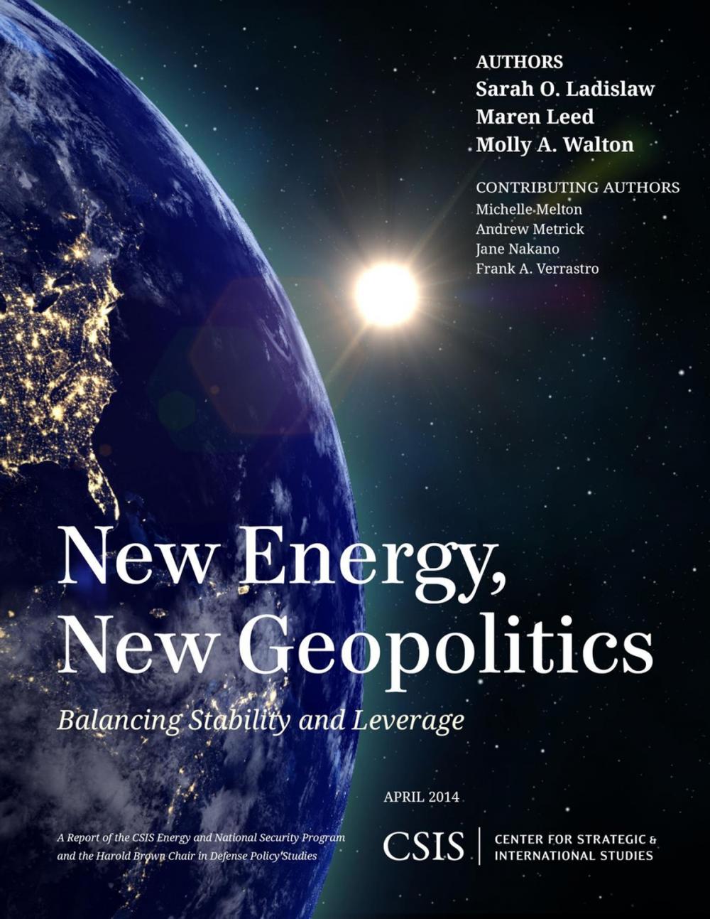 Big bigCover of New Energy, New Geopolitics