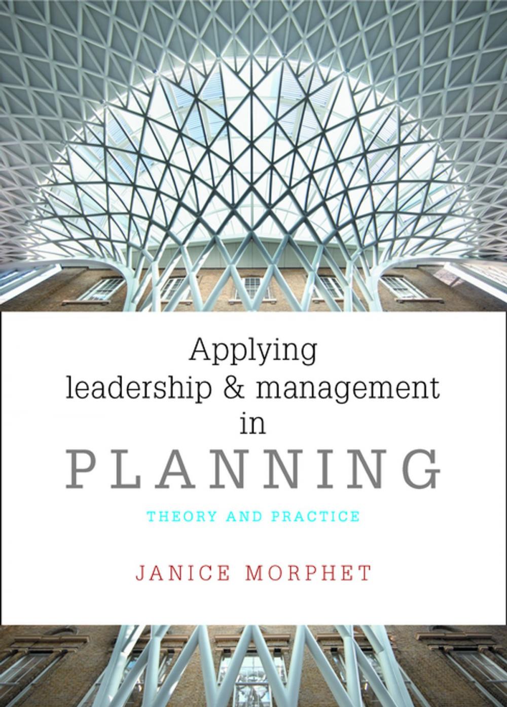 Big bigCover of Applying leadership and management in planning