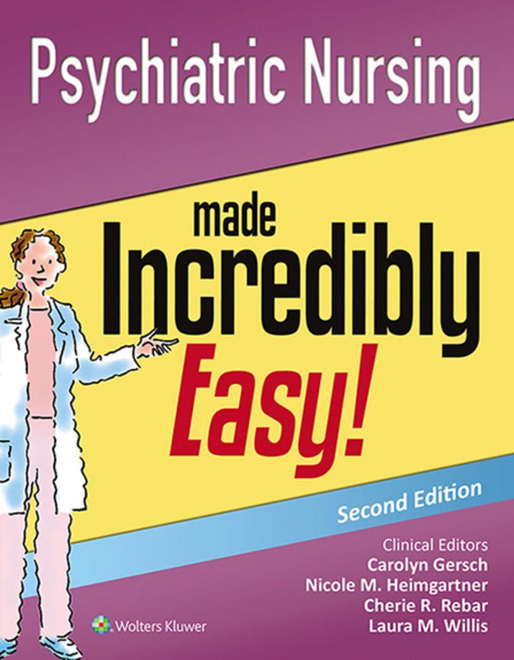 Big bigCover of Psychiatric Nursing Made Incredibly Easy!