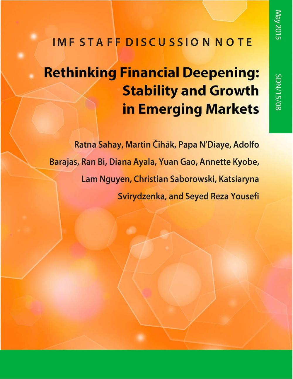 Big bigCover of Rethinking Financial Deepening