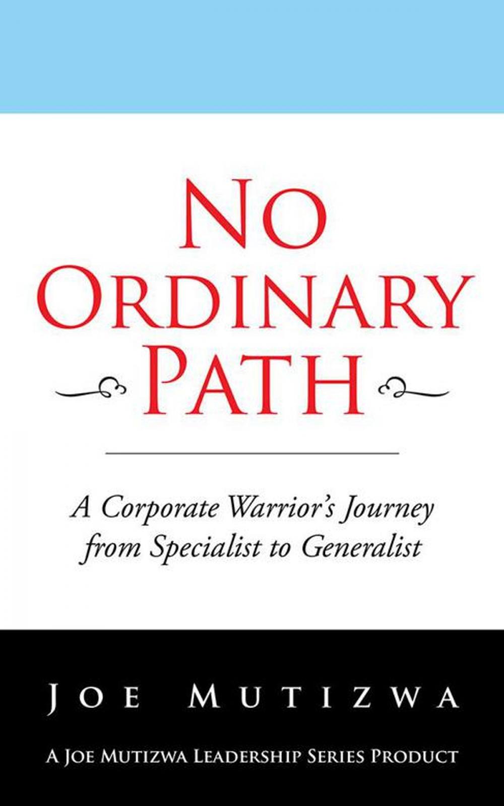 Big bigCover of No Ordinary Path