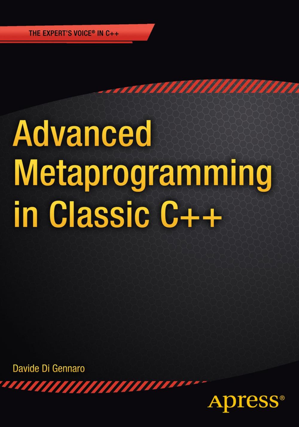 Big bigCover of Advanced Metaprogramming in Classic C++