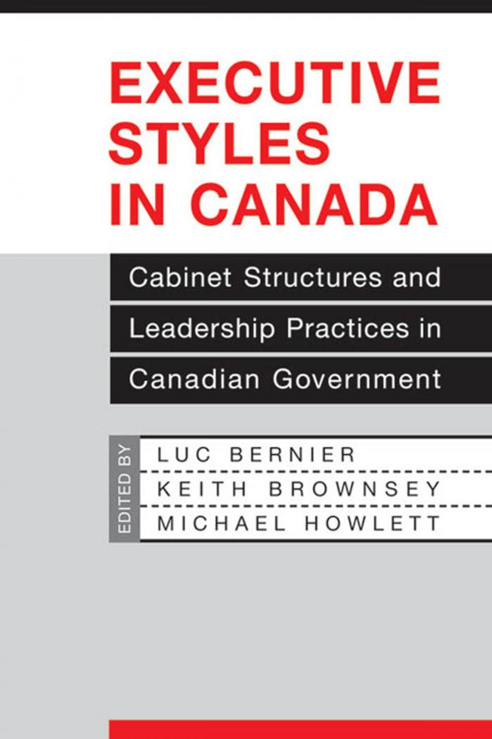 Big bigCover of Executive Styles in Canada