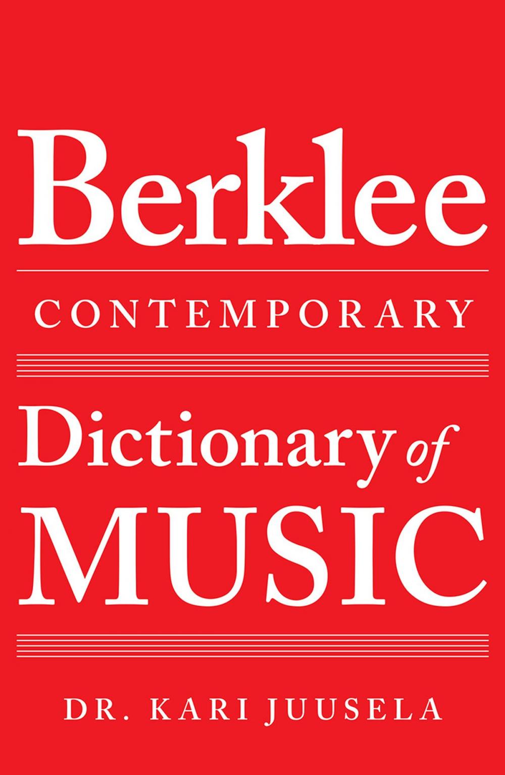 Big bigCover of The Berklee Contemporary Dictionary of Music