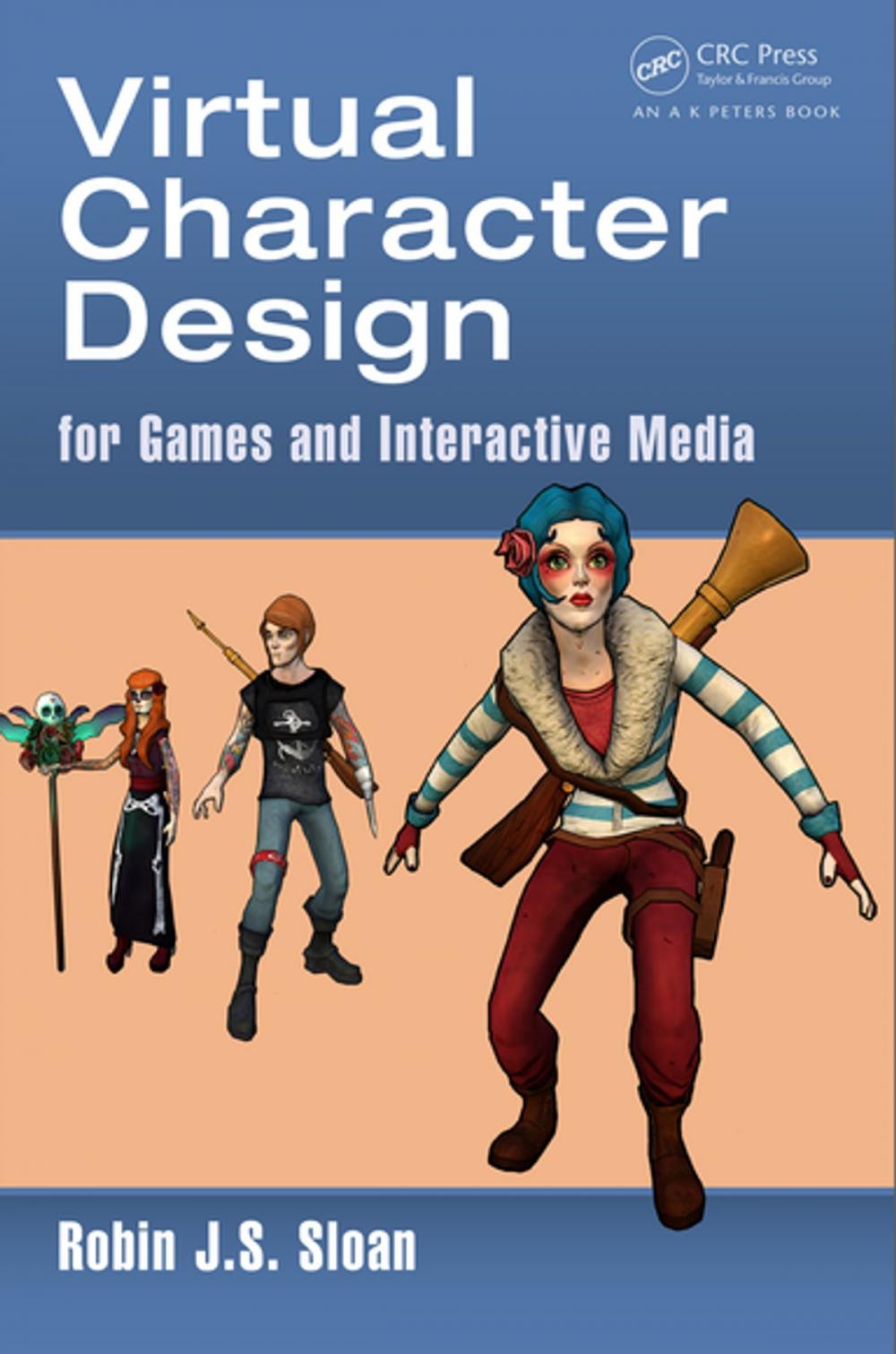 Big bigCover of Virtual Character Design for Games and Interactive Media