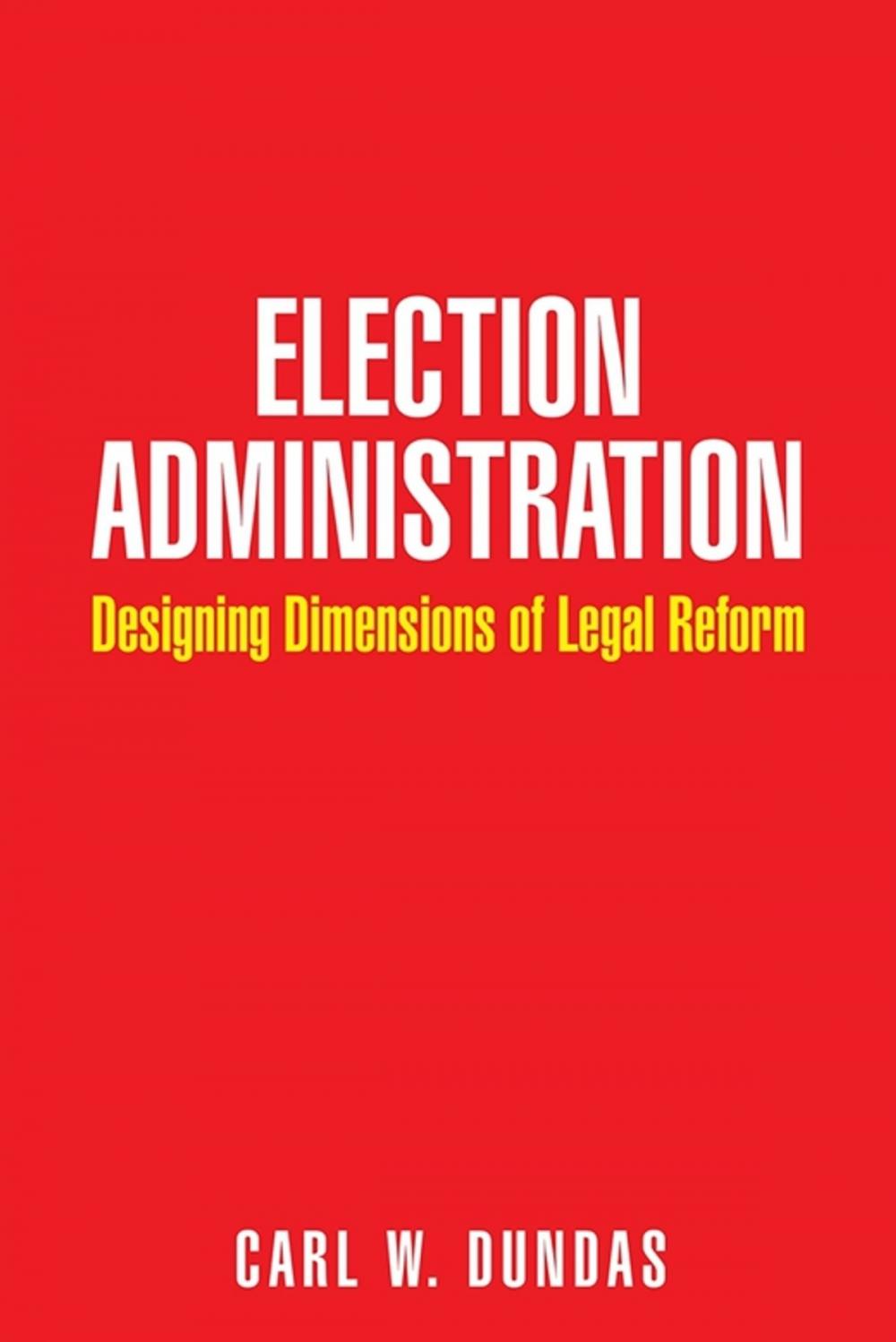 Big bigCover of Election Administration