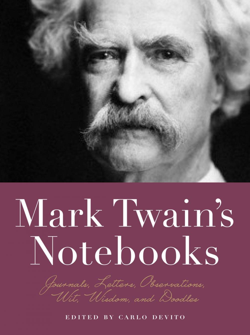 Big bigCover of Mark Twain's Notebooks