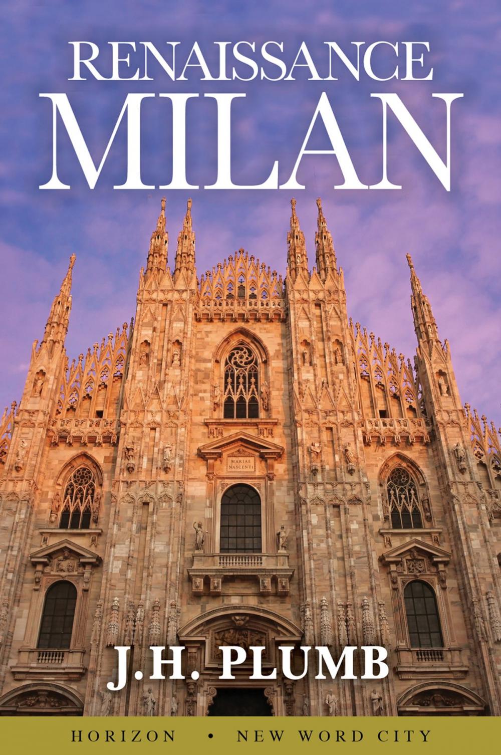 Big bigCover of Renaissance Milan