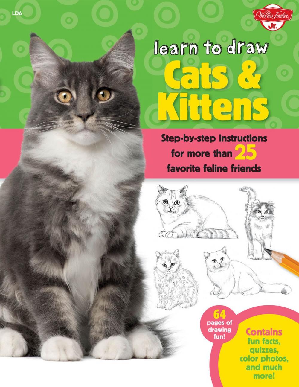 Big bigCover of Learn to Draw Cats & Kittens