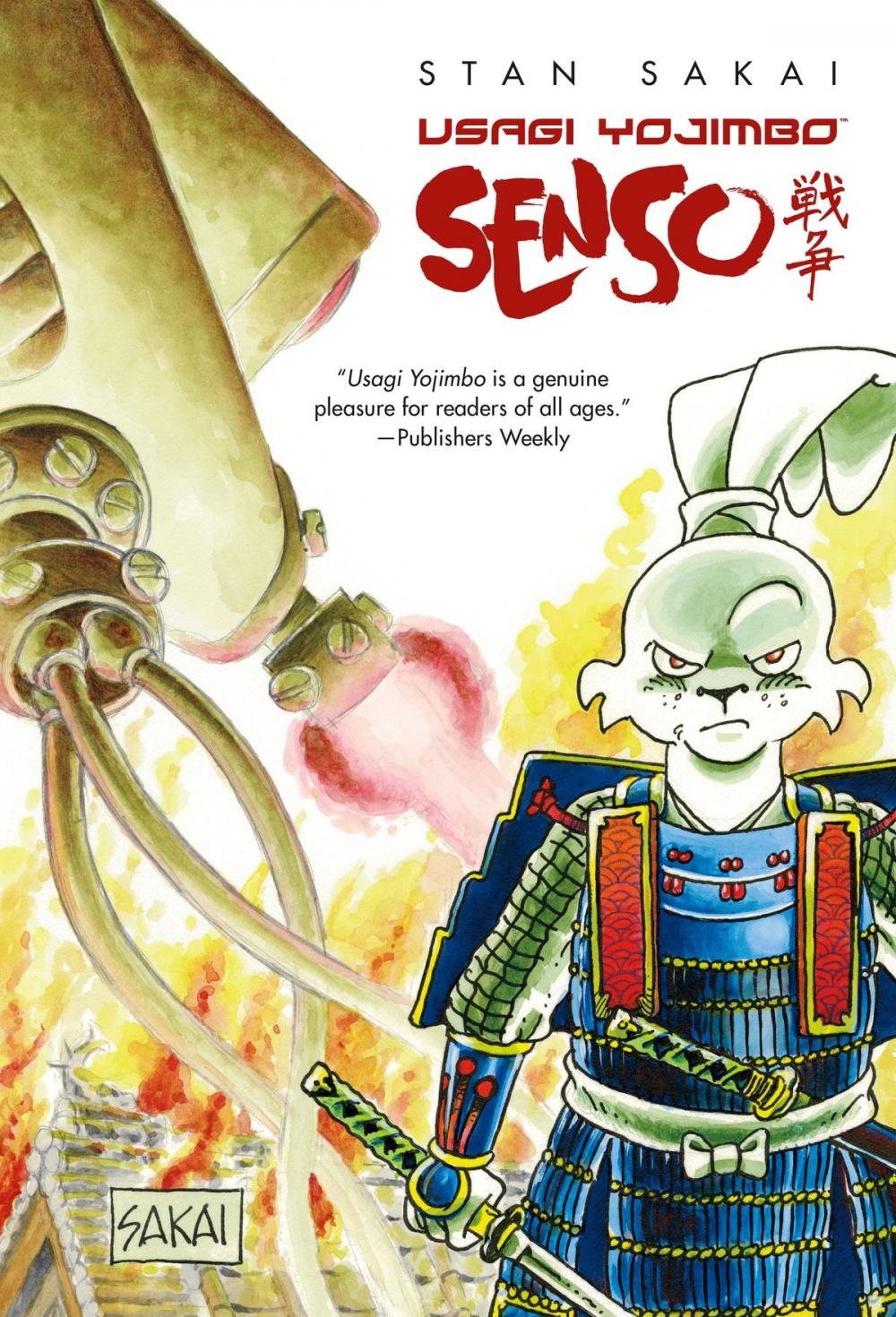 Big bigCover of Usagi Yojimbo: Senso