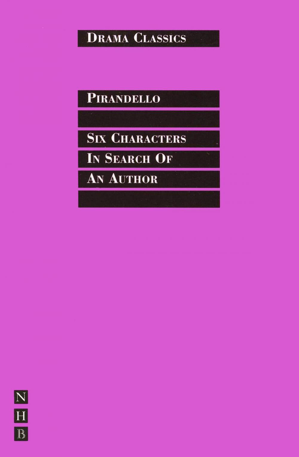 Big bigCover of Six Characters in Search of an Author