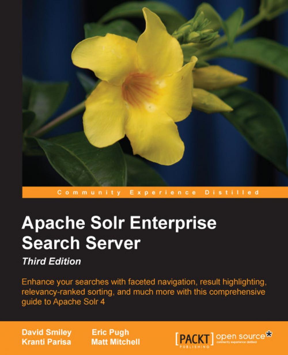 Big bigCover of Apache Solr Enterprise Search Server - Third Edition