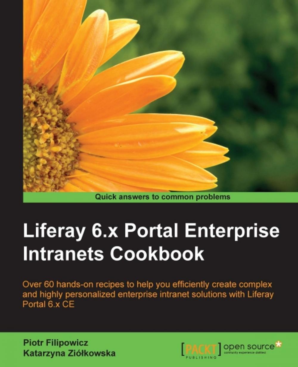 Big bigCover of Liferay 6.x Portal Enterprise Intranets Cookbook