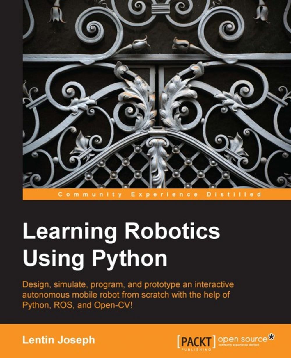 Big bigCover of Learning Robotics Using Python