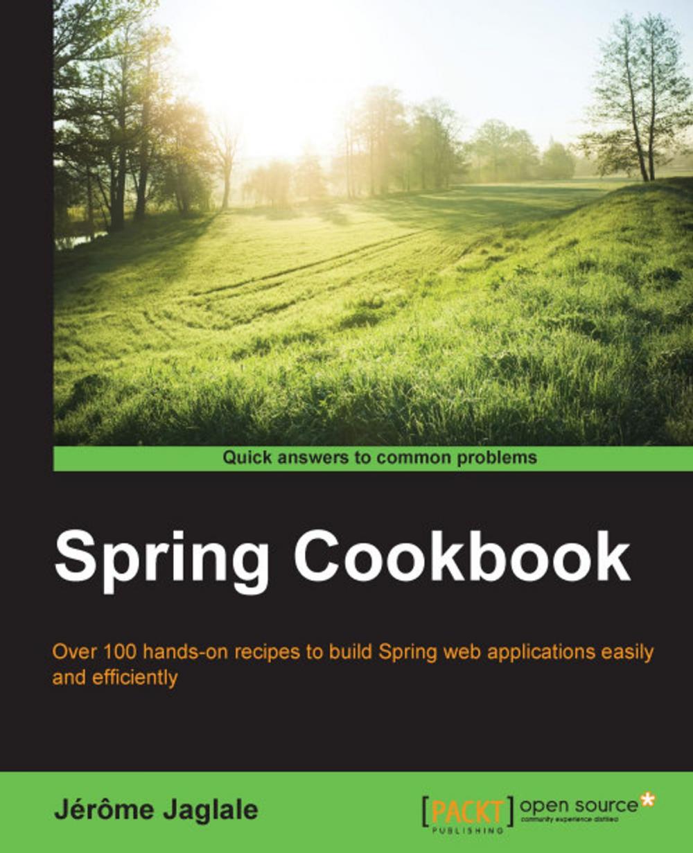 Big bigCover of Spring Cookbook