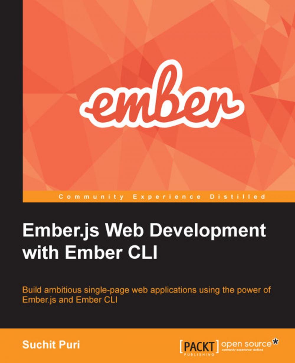 Big bigCover of Ember.js Web Development with Ember CLI