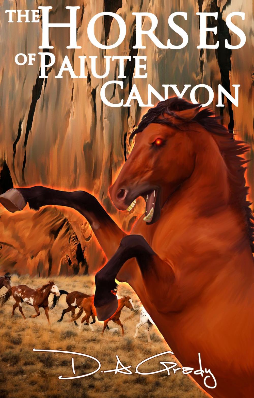 Big bigCover of The Horses of Paiute Canyon