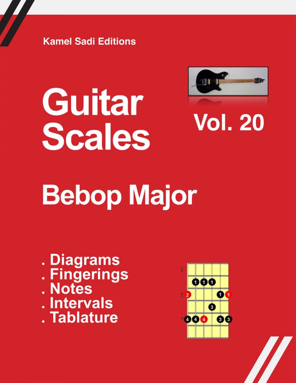 Big bigCover of Guitar Scales Bebop Major