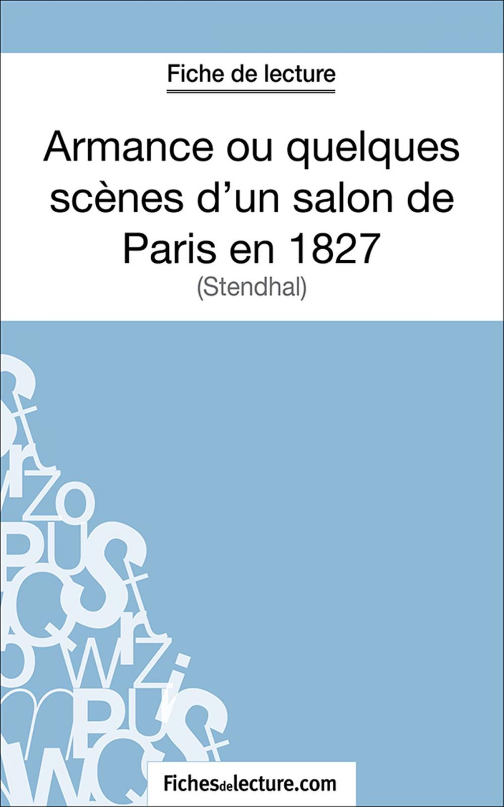 Big bigCover of Armance ou quelques scènes d'un salon de Paris en 1827