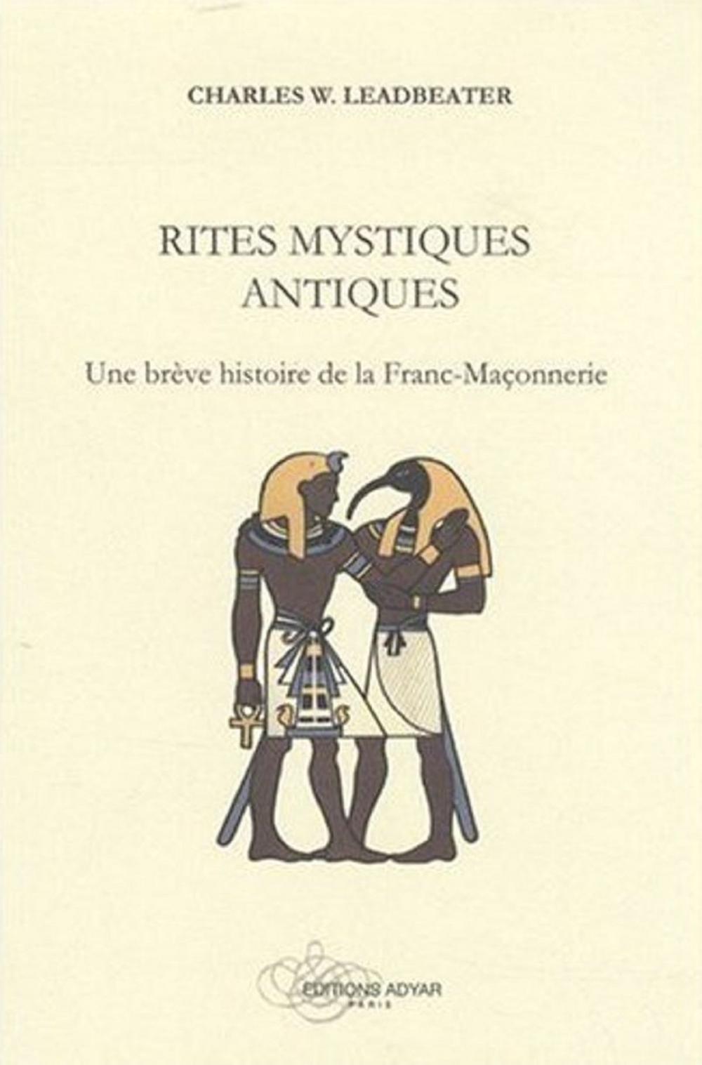 Big bigCover of Rites mystiques antiques