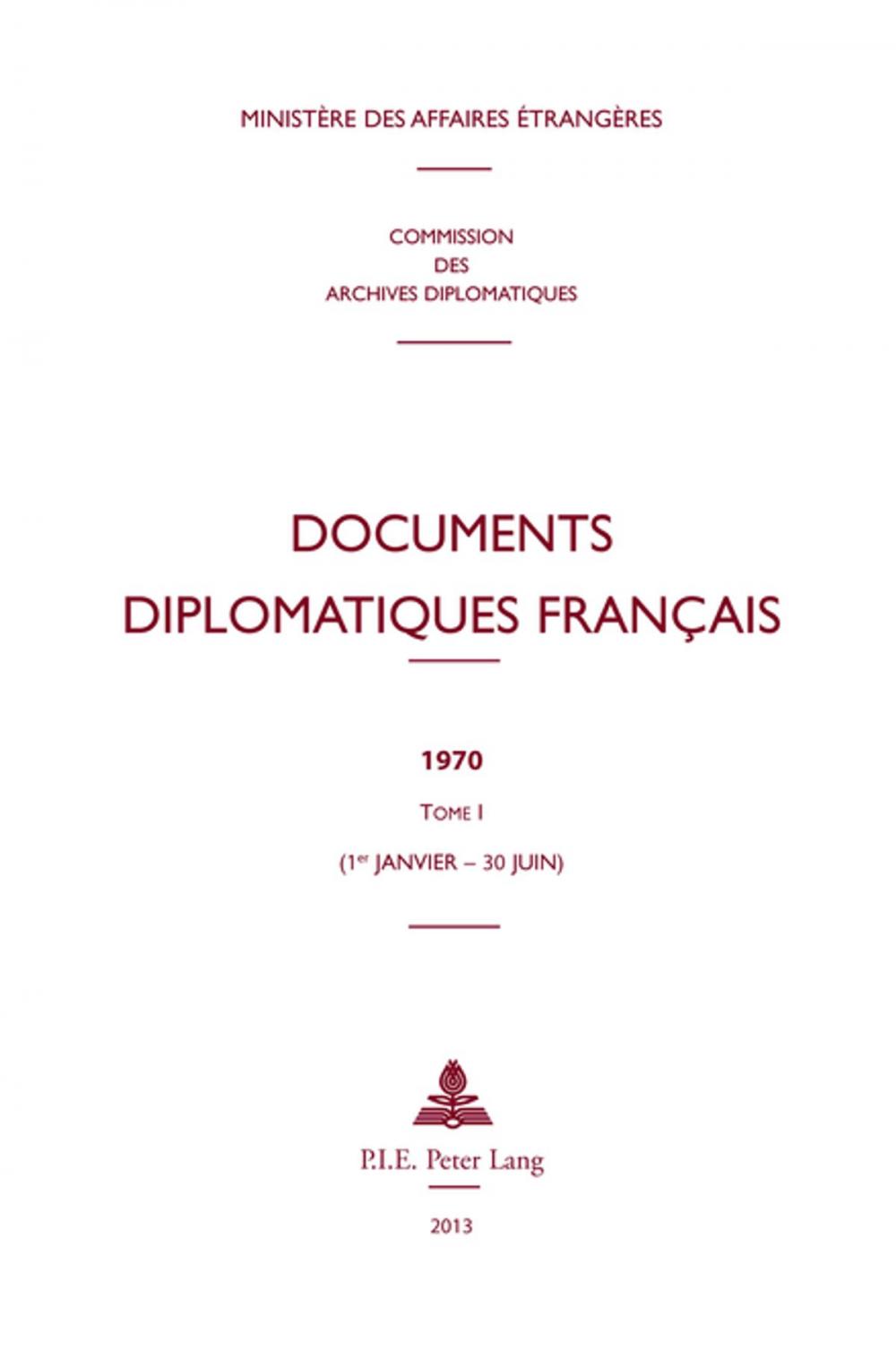 Big bigCover of Documents diplomatiques français