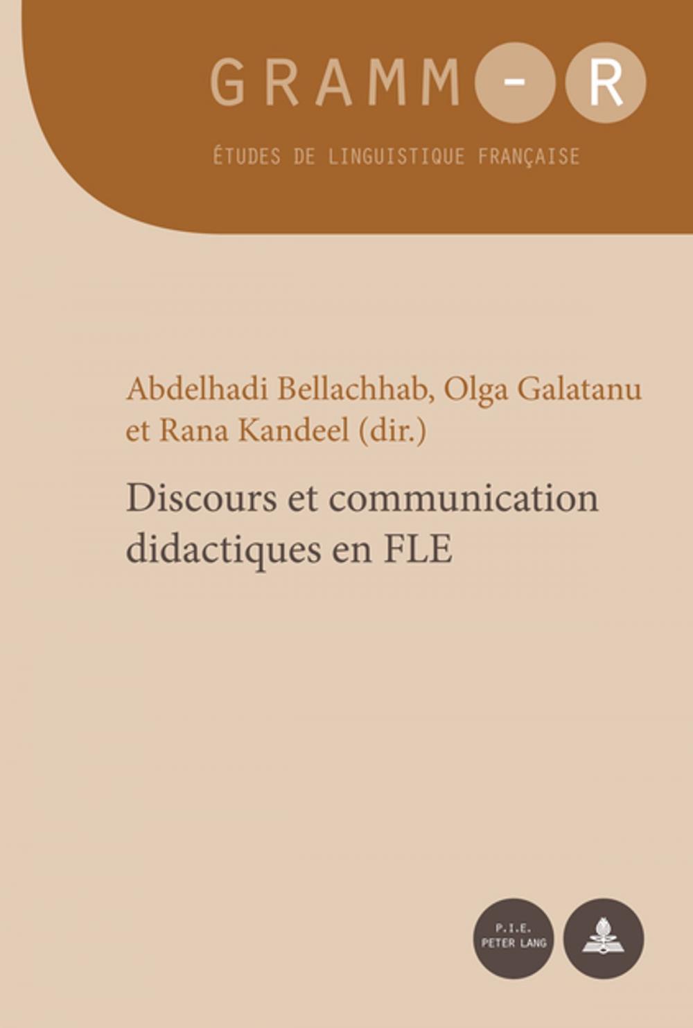 Big bigCover of Discours et communication didactiques en FLE