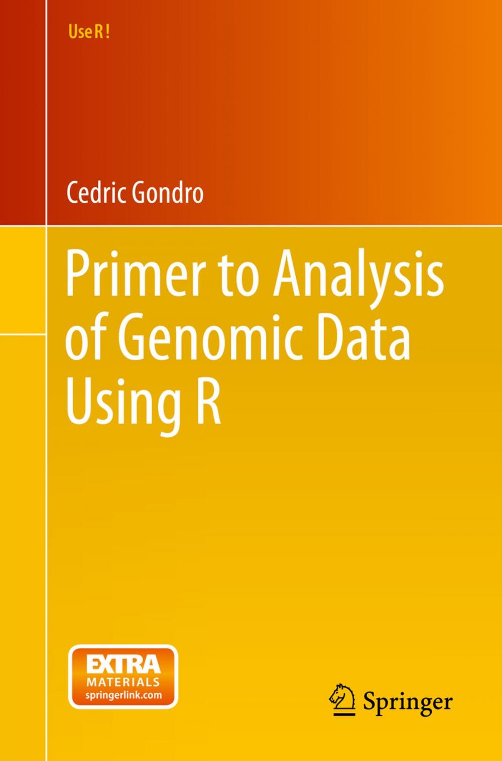 Big bigCover of Primer to Analysis of Genomic Data Using R