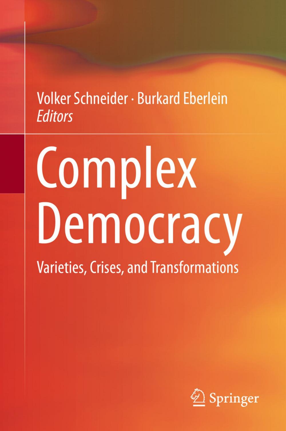 Big bigCover of Complex Democracy