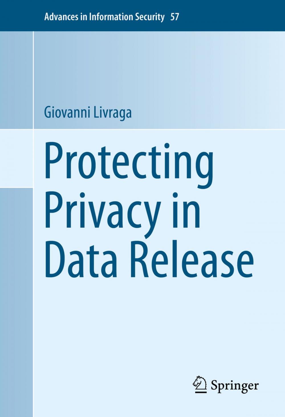 Big bigCover of Protecting Privacy in Data Release