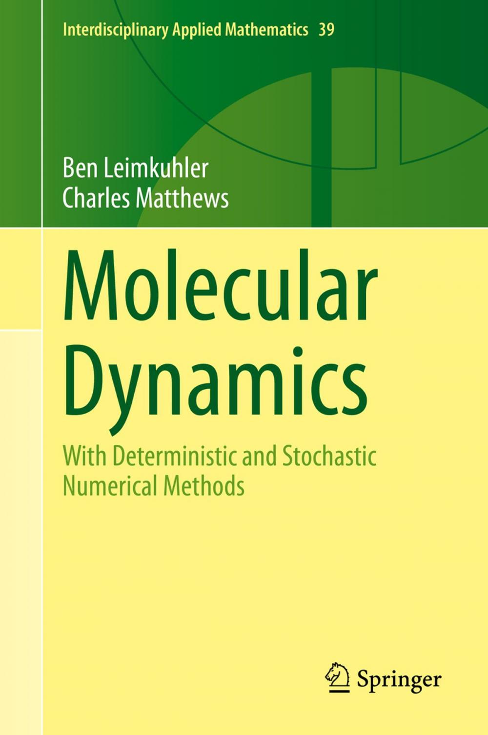 Big bigCover of Molecular Dynamics