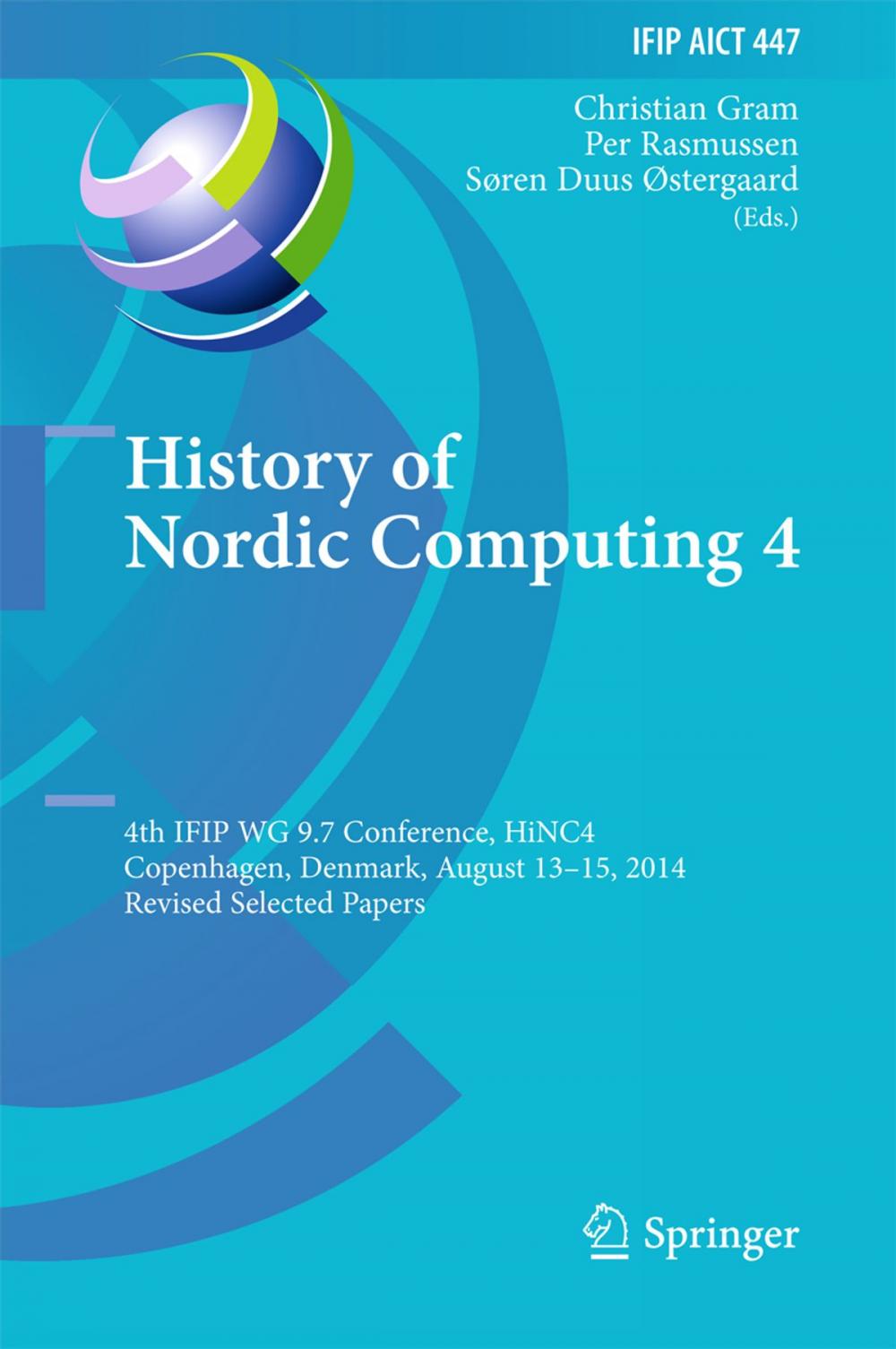 Big bigCover of History of Nordic Computing 4