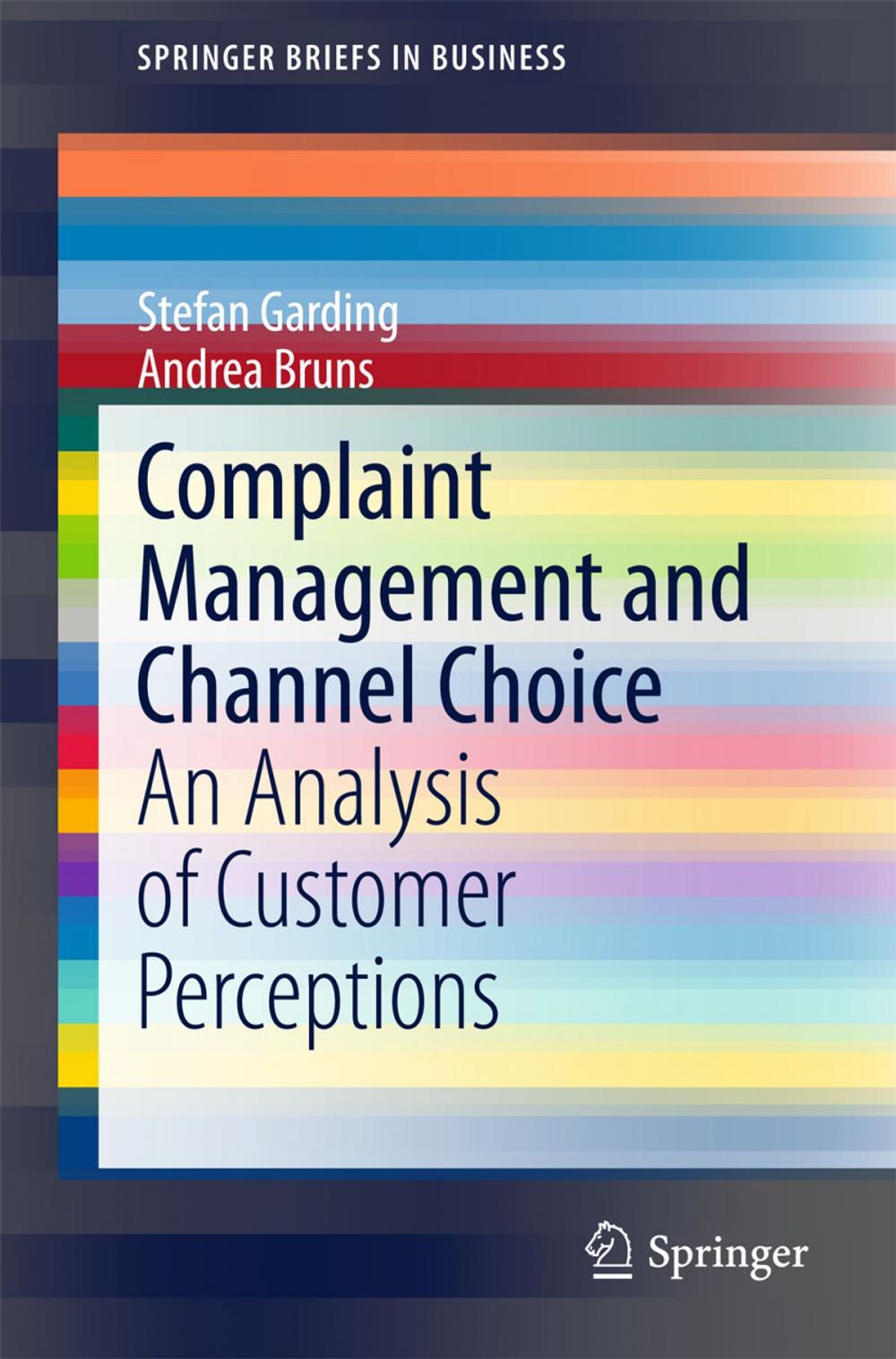 Big bigCover of Complaint Management and Channel Choice