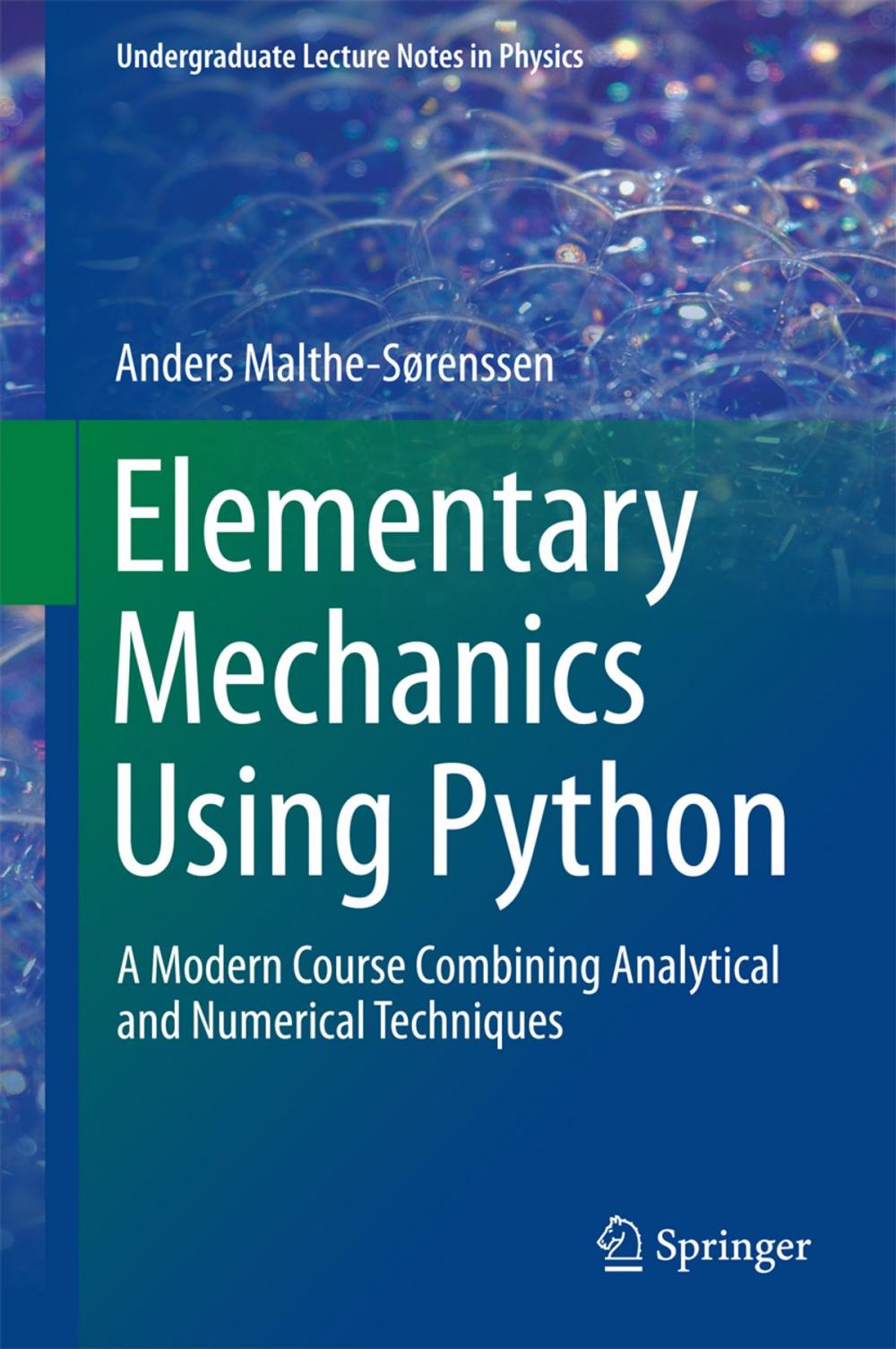 Big bigCover of Elementary Mechanics Using Python