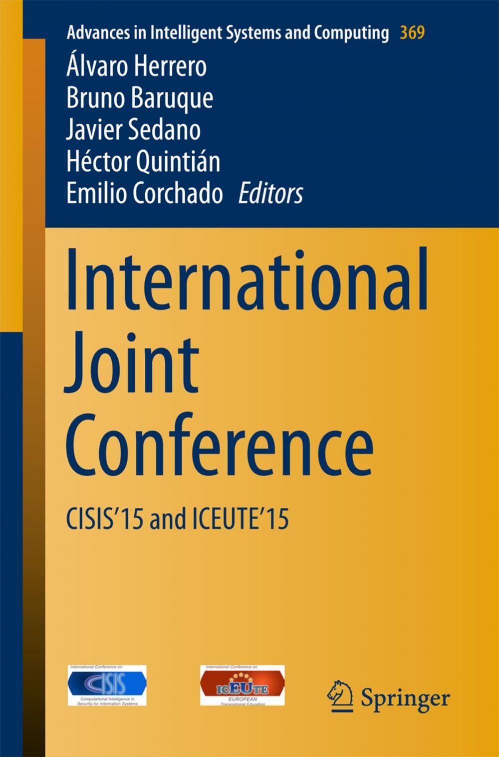 Big bigCover of International Joint Conference