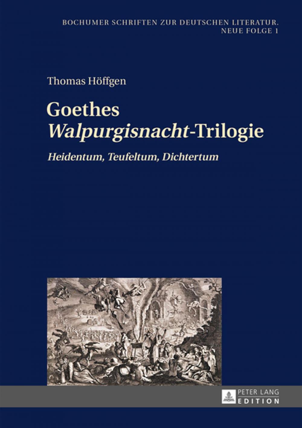 Big bigCover of Goethes «Walpurgisnacht»-Trilogie