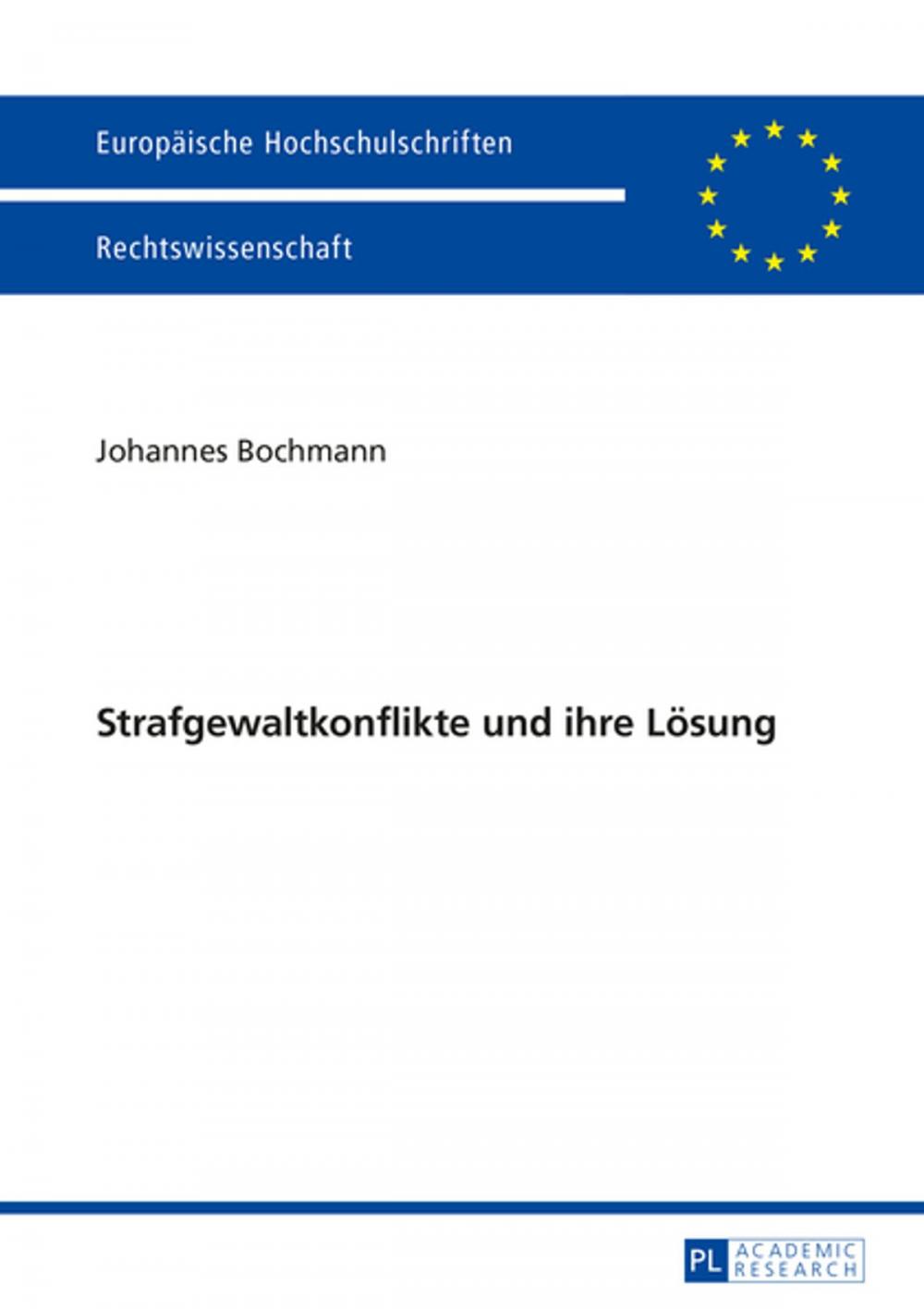 Big bigCover of Strafgewaltkonflikte und ihre Loesung