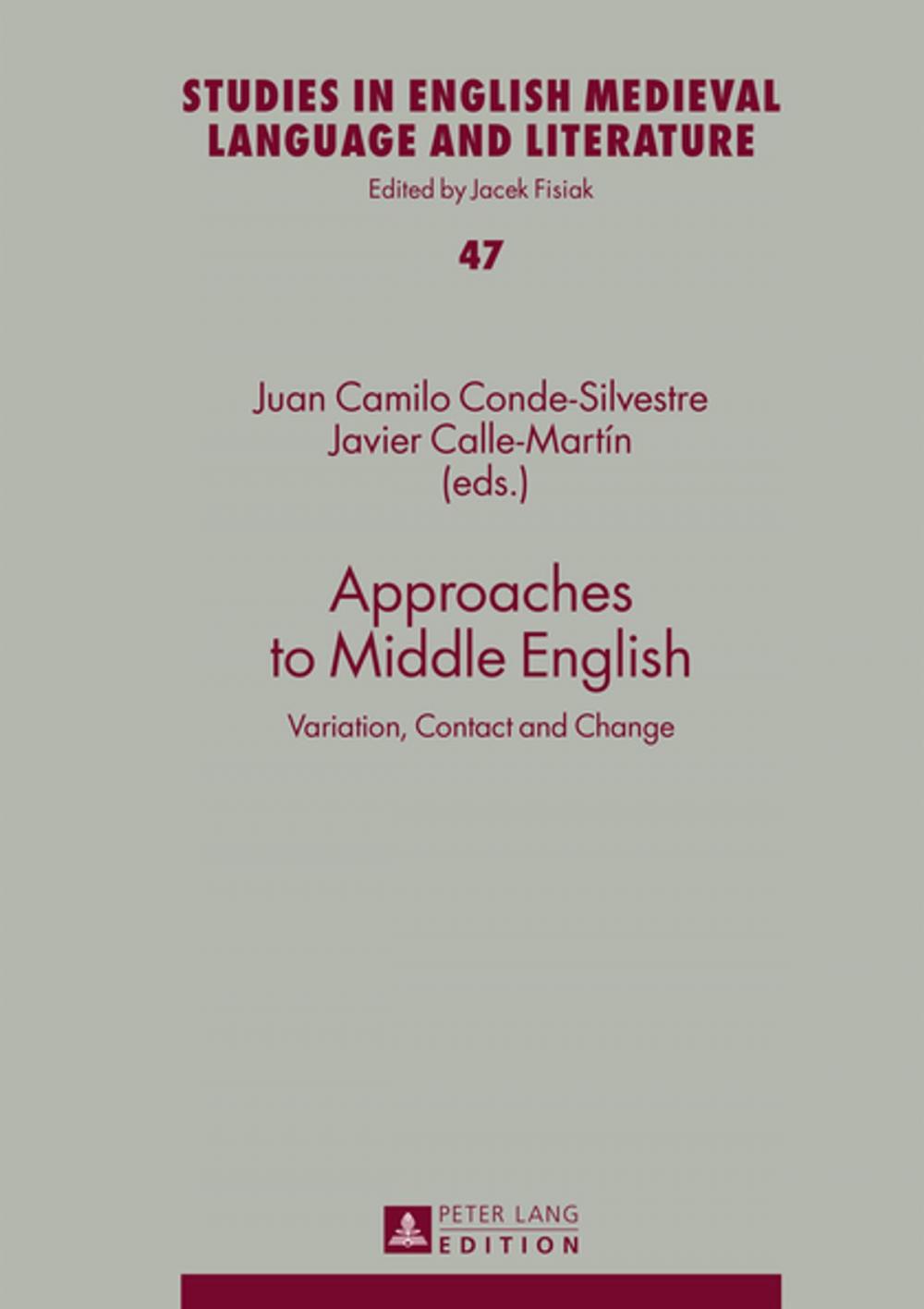 Big bigCover of Approaches to Middle English