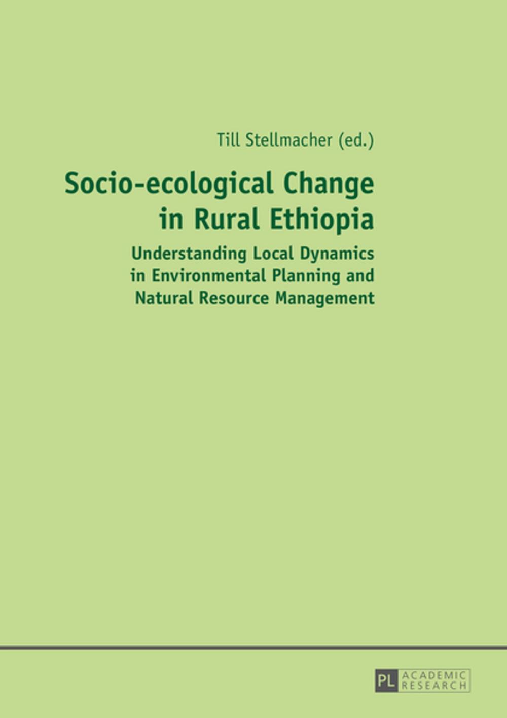 Big bigCover of Socio-ecological Change in Rural Ethiopia