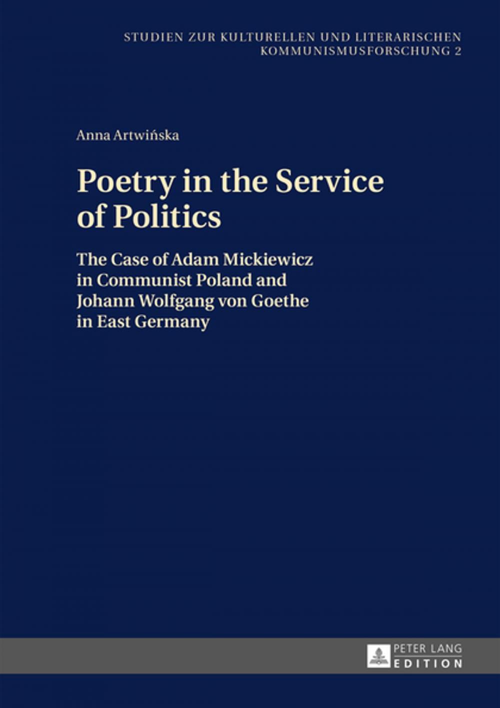 Big bigCover of Poetry in the Service of Politics