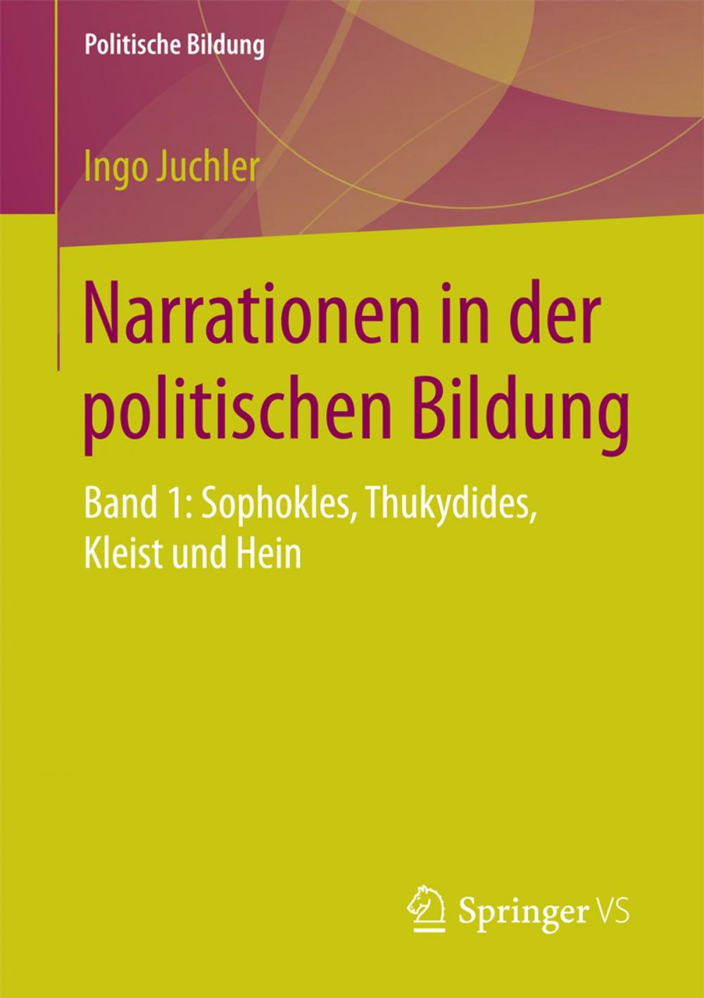 Big bigCover of Narrationen in der politischen Bildung