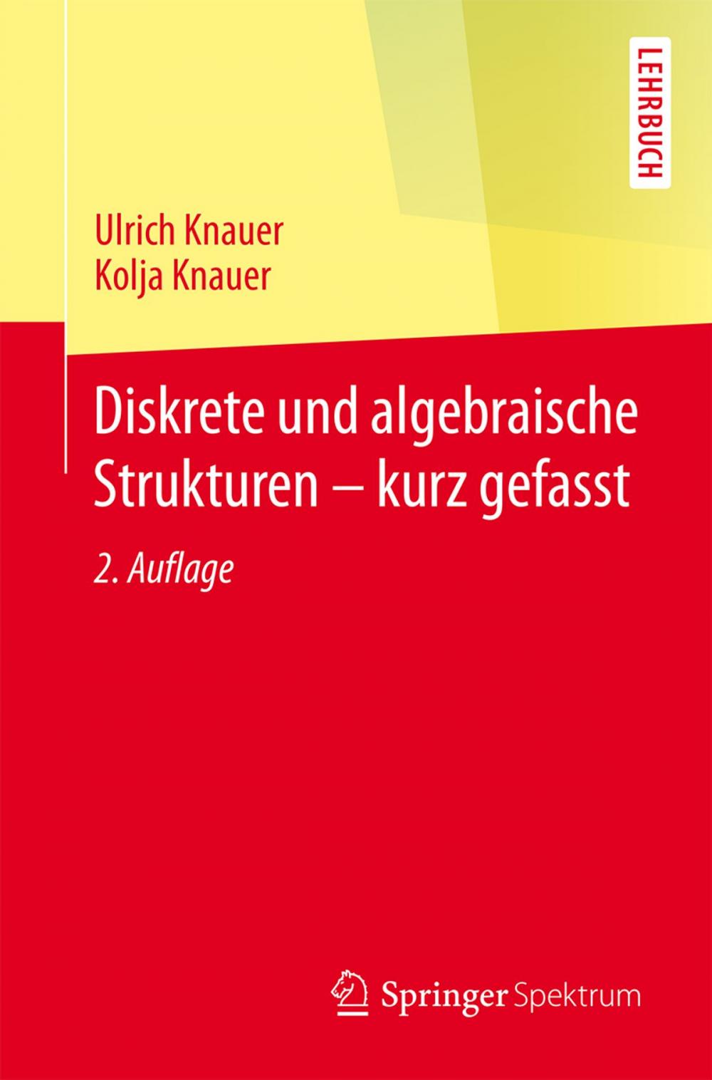 Big bigCover of Diskrete und algebraische Strukturen - kurz gefasst