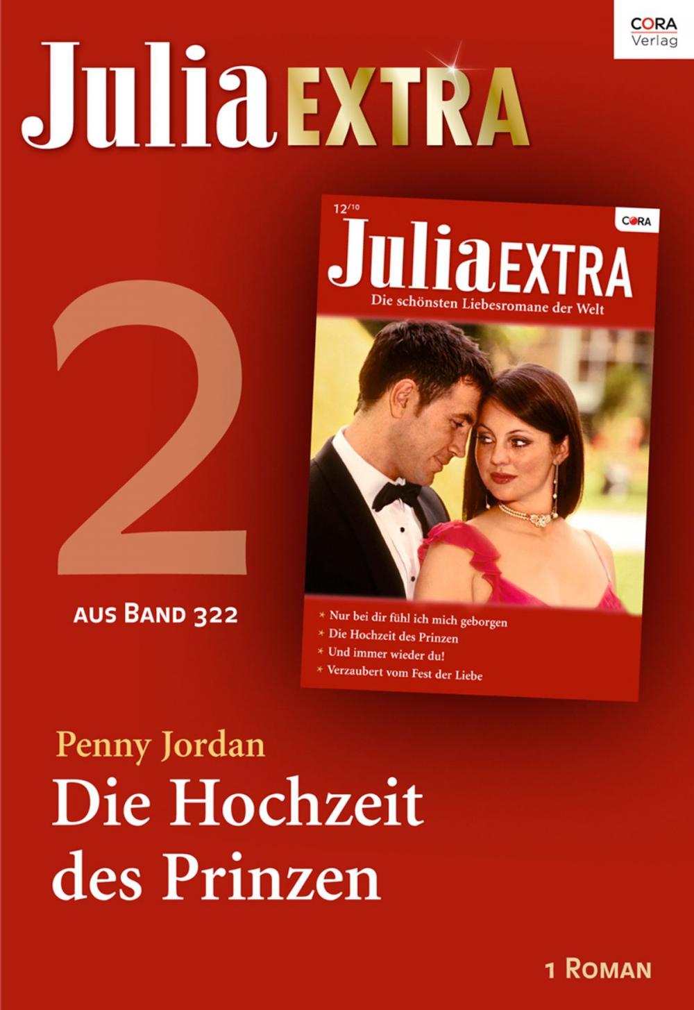 Big bigCover of Julia Extra Band 322 - Titel 2: Die Hochzeit des Prinzen