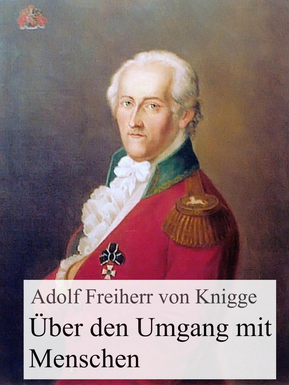 Big bigCover of Über den Umgang mit Menschen