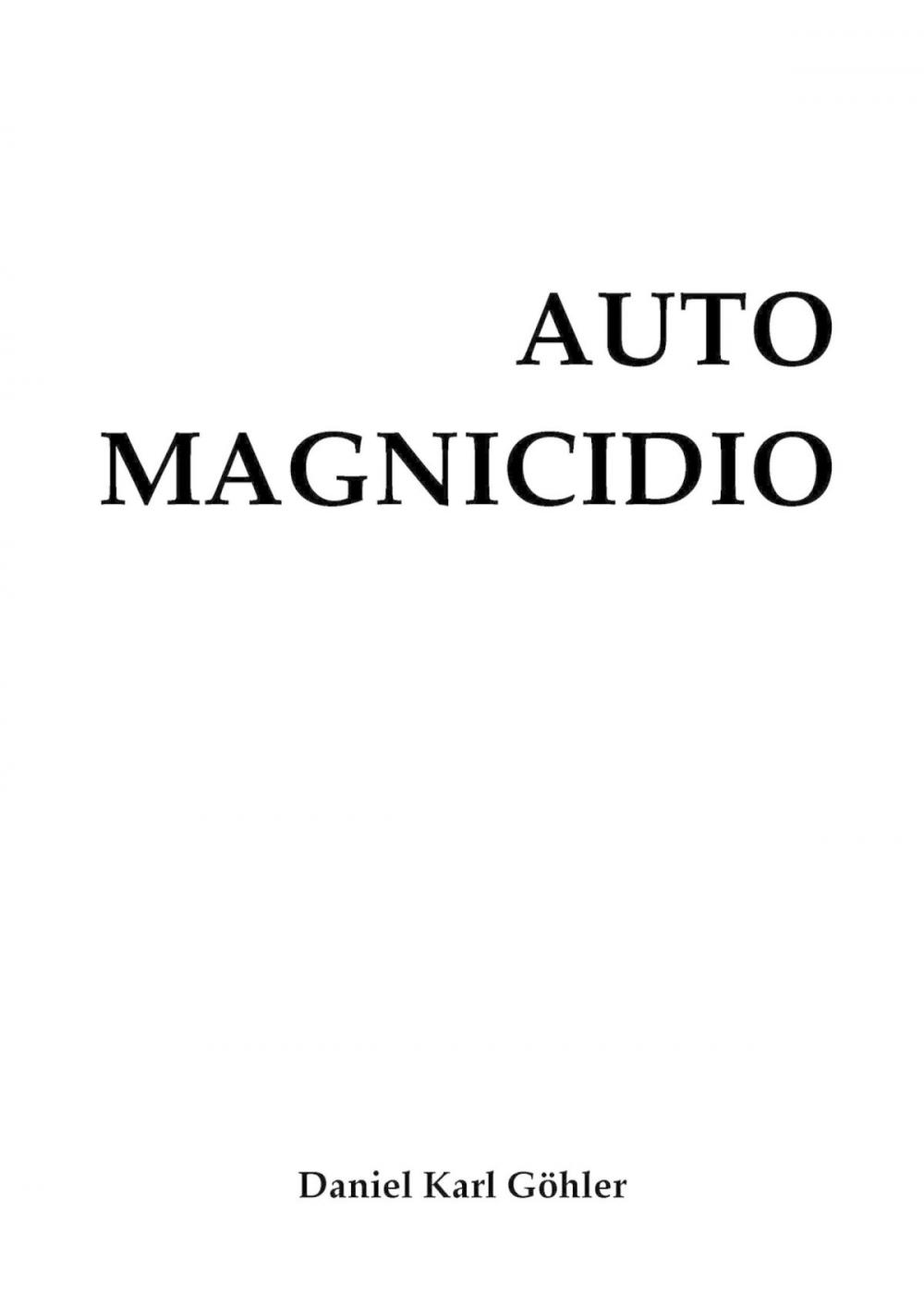 Big bigCover of AUTOMAGNICIDIO