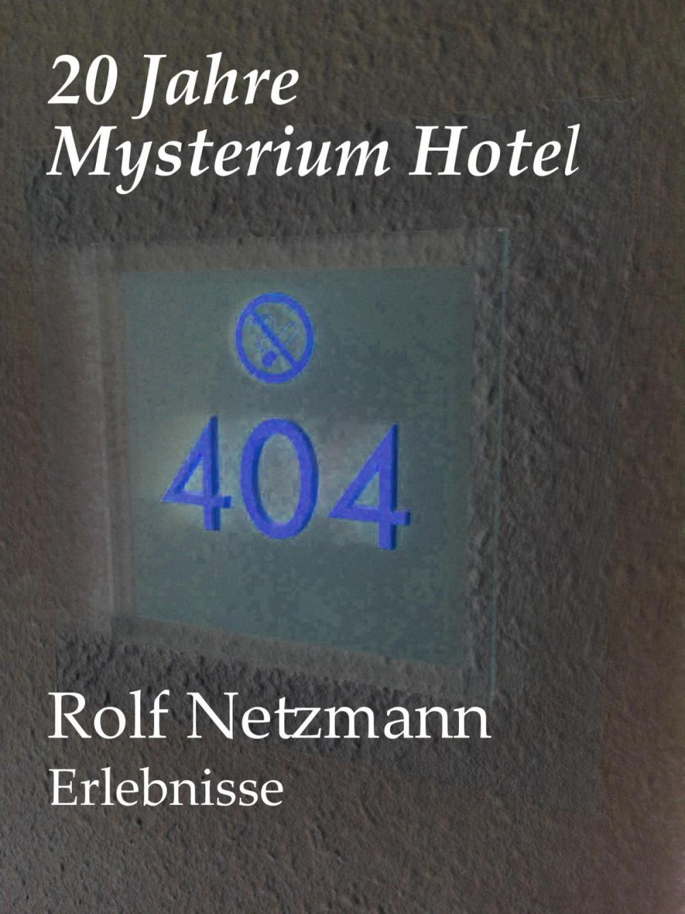 Big bigCover of 20 Jahre Mysterium Hotel