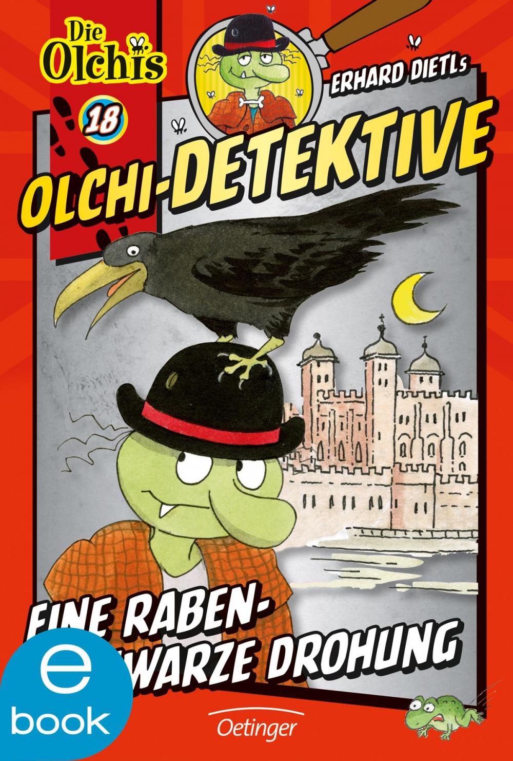 Big bigCover of Olchi-Detektive. Eine rabenschwarze Drohung